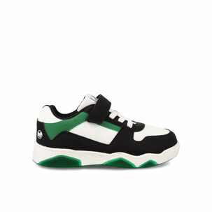 Zapatilla Niño Bubblegummers Drew Negro - Verde